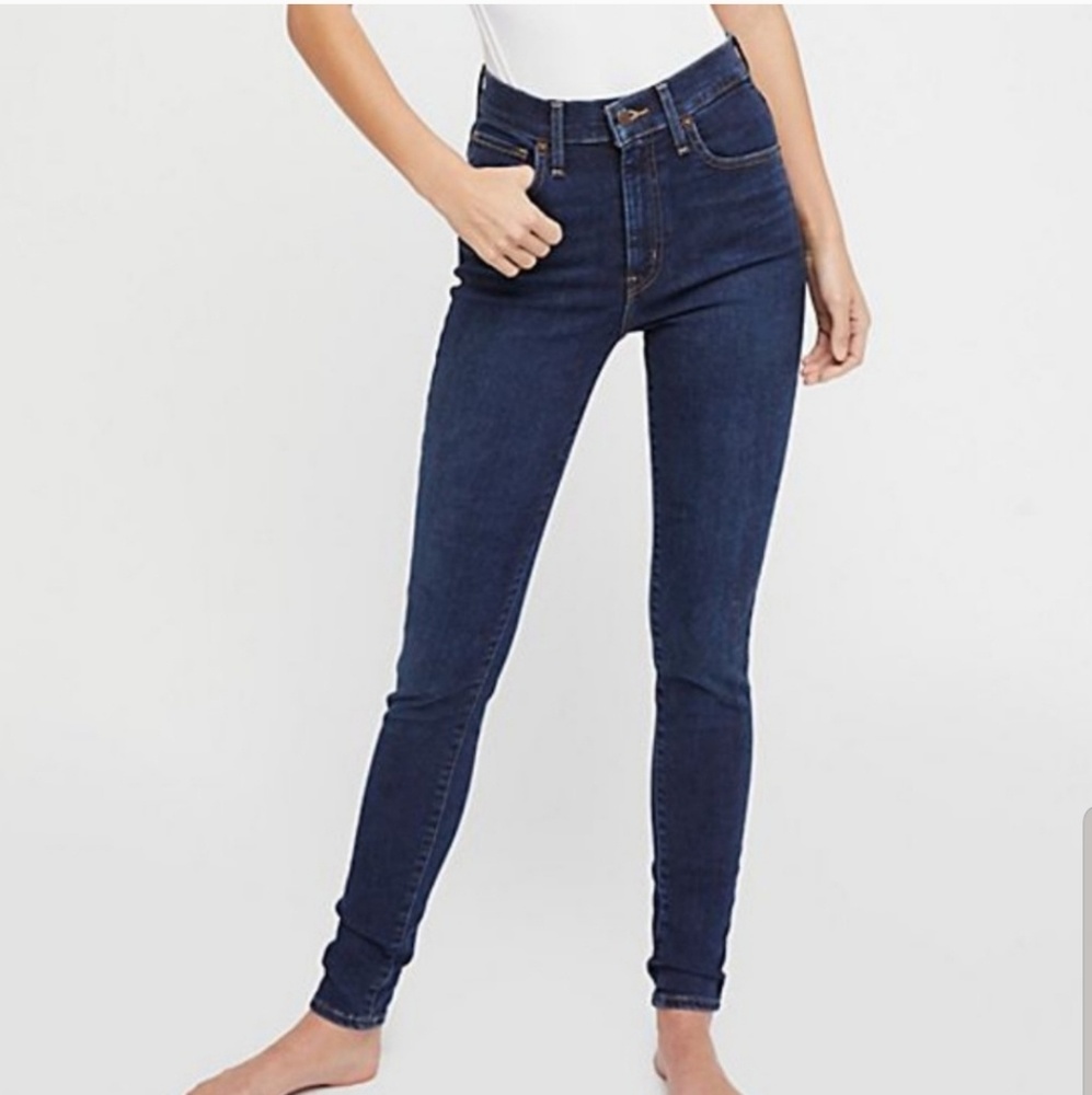 Levi's Mile High Rise Super Skinny Jeans - Picture 2 of 7
